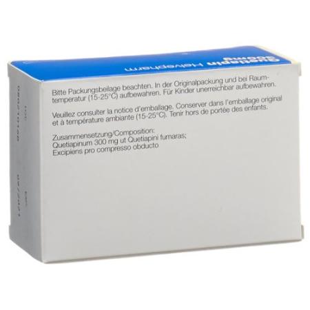 Quetiapine Helvepharm Filmtabl 300 mg 60 pcs - PrimeCare Global