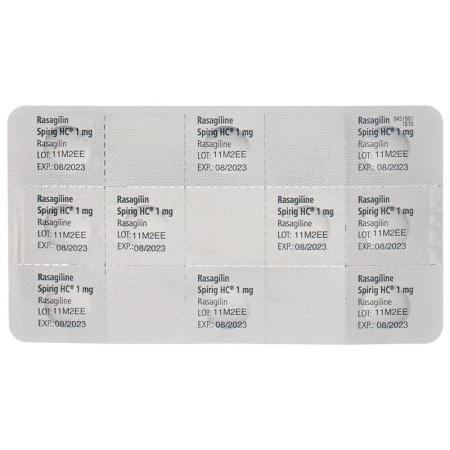 RASAGILIN Spirig HC Tabl 1 mg - PrimeCare Global