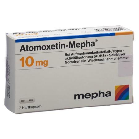 Atomoxetine-Mepha Kaps 10 mg 7 pcs - PrimeCare Global