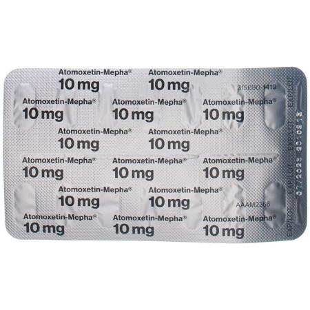 Atomoxetine-Mepha Kaps 10 mg 7 pcs - PrimeCare Global