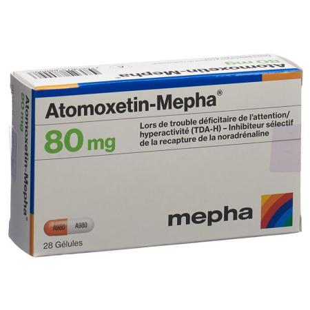 ATOMOXETIN Mepha Kaps 80 mg - PrimeCare Global