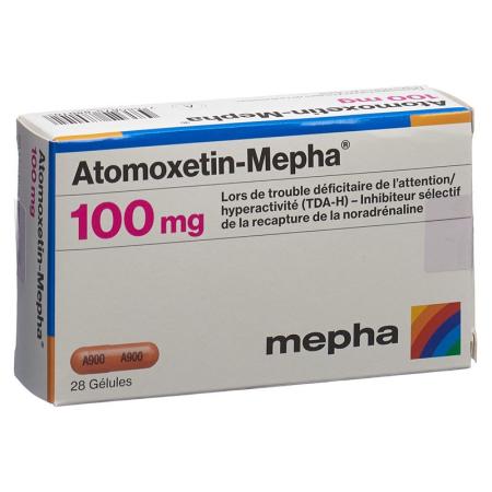 Atomoxetine-Mepha Kaps 100 mg 28 pcs - PrimeCare Global