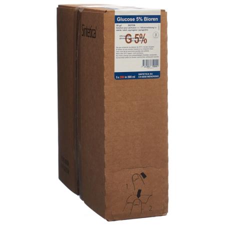 GLUC Bioren 5 % 250ml in 500ml Btl - PrimeCare Global