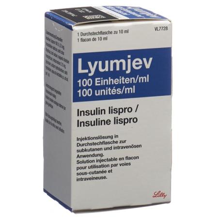 Lyumjev Insulin Inj Solu 100 IU/ml Penf 10ml - PrimeCare Global