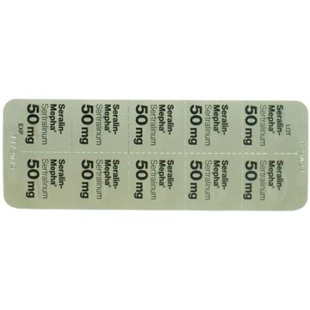 Seralin-Mepha Lactab 50 mg 10 pcs - PrimeCare Global