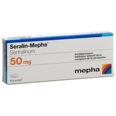SERTRALINE MEPHA FILMTABL 50 MG 30 PCS - PrimeCare Global