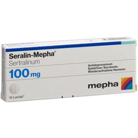 SERTRALINE MEPHA FILMTABL 100 MG 10 PCS - PrimeCare Global