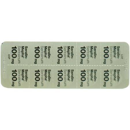 SERTRALINE MEPHA FILMTABL 100 MG 100 PCS - PrimeCare Global