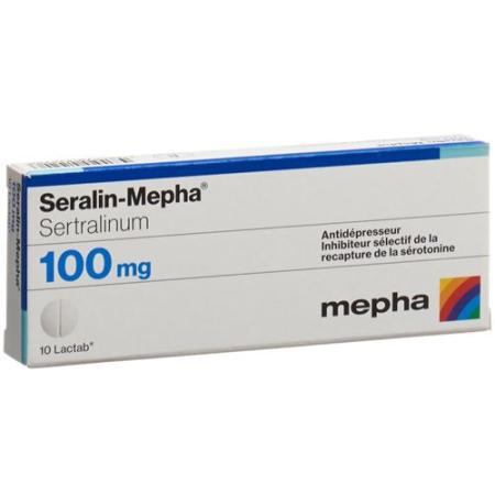 SERTRALINE MEPHA FILMTABL 100 MG 100 PCS - PrimeCare Global