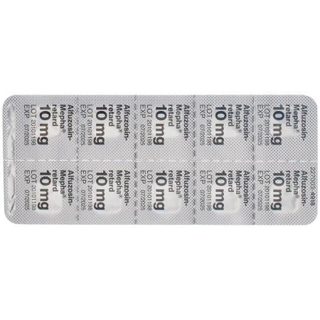 ALFUZOSIN Mepha retard Ret Tabl 10 mg - PrimeCare Global