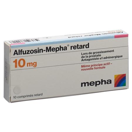 Alfuzosin-Mepha retard Ret Tabl 10 mg 30 pieces - PrimeCare Global