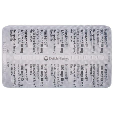 NUSTENDI film tablets 180/10 mg - PrimeCare Global