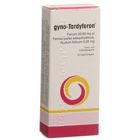 Gyno-Tardyferon Depot Drag 30 pcs - PrimeCare Global