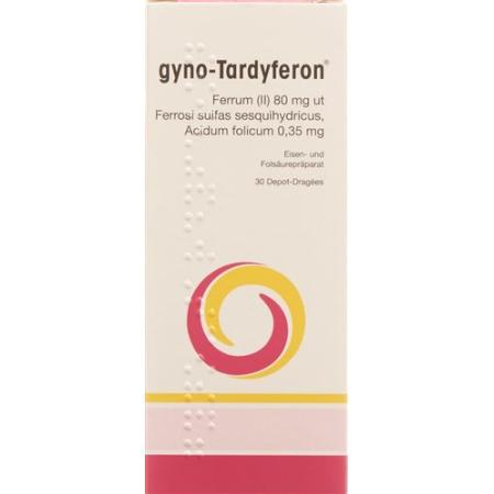Gyno-Tardyferon Depot Drag 30 pcs - PrimeCare Global