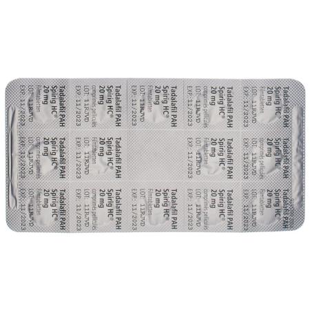 Tadalafil PAH Spirig HC Filmtabl 20 mg 56 pcs - PrimeCare Global