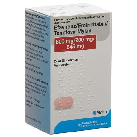 EFAVIRENZ Emtricit Tenof Mylan Filmtabl - PrimeCare Global