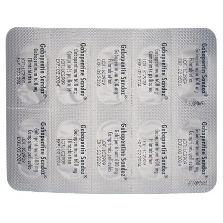GABAPENTIN Sandoz film tablets 600 mg - PrimeCare Global