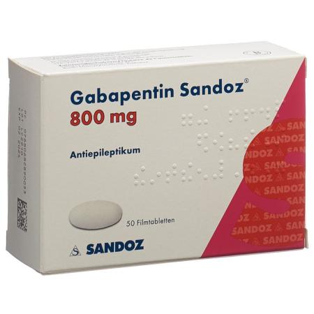 Gabapentin Sandoz film tablets 800 mg 100 pcs - PrimeCare Global