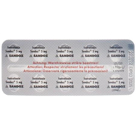Isotretinoin Sandoz Solucaps 5 mg 30 pcs - PrimeCare Global