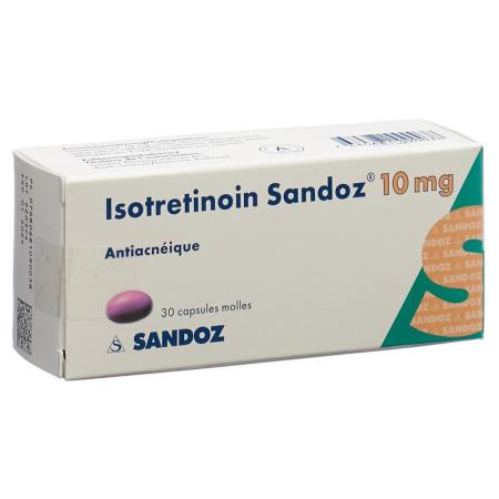 Isotretinoin Sandoz Solucaps 10 mg 30 pcs - PrimeCare Global