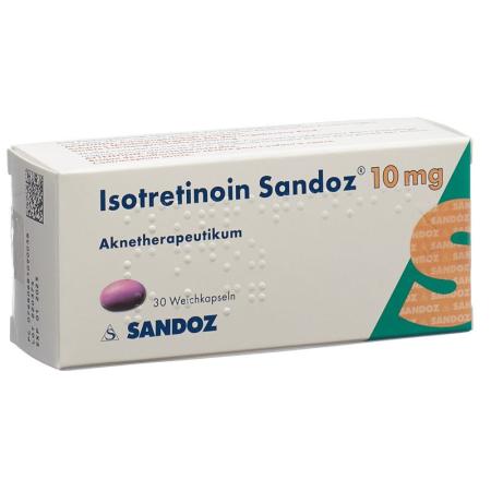ISOTRETINOIN Sandoz Solucaps 10 mg - PrimeCare Global