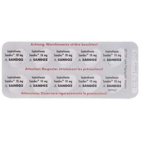 ISOTRETINOIN Sandoz Solucaps 10 mg - PrimeCare Global