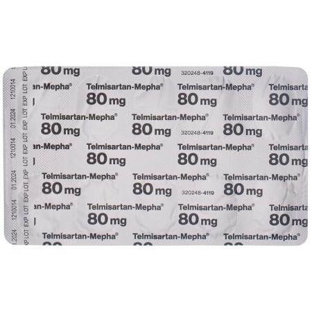 TELMISARTAN Mepha Tabl 80 mg - PrimeCare Global