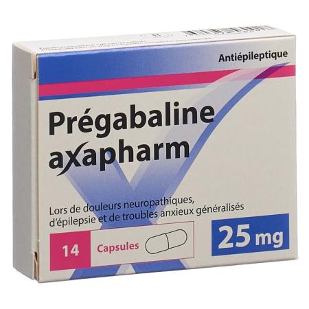 PREGABALIN axapharm Kaps 25 mg - PrimeCare Global