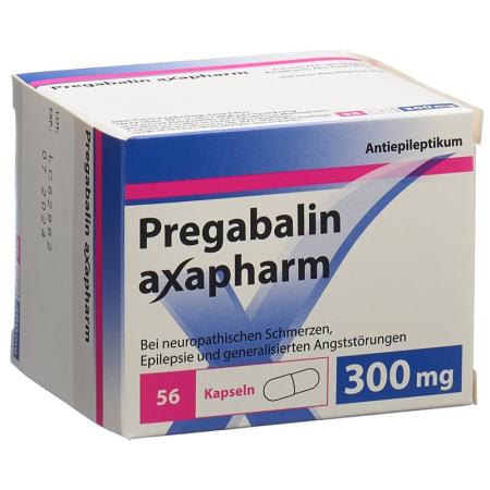 Pregabalin Axapharm Kaps 300 mg 168 pcs - PrimeCare Global