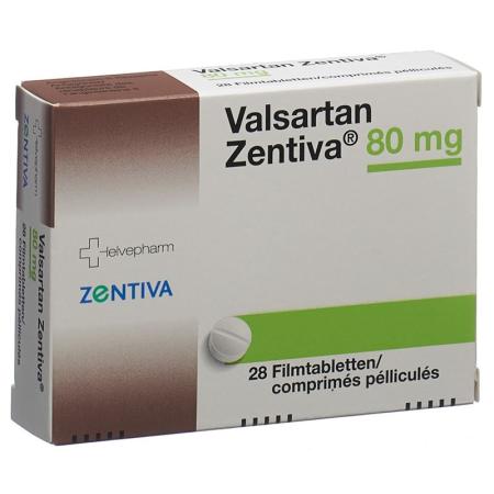 VALSARTAN Zentiva Filmtabl 80 mg - PrimeCare Global