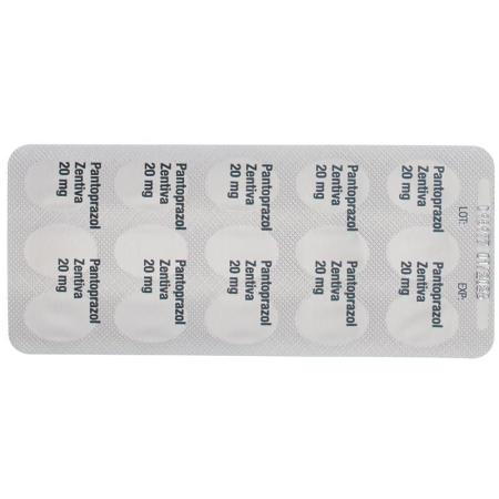 PANTOPRAZOLE Zentiva film tablets 20 mg - PrimeCare Global