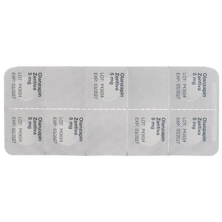 OLANZAPIN Zentiva Tabl 5 mg - PrimeCare Global