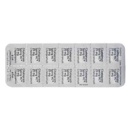 CITALOPRAM Spirig HC film tablets 20 mg - PrimeCare Global