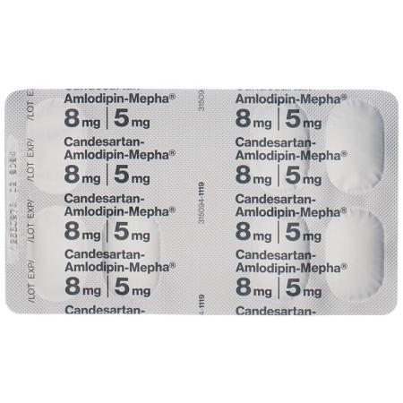 Candesartan-Amlodipin-Mepha Kaps 8mg/5mg 28 pcs - PrimeCare Global