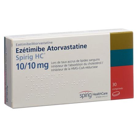 EZETIMIB Atorvast Spirig HC Tabl 10mg/10mg - PrimeCare Global
