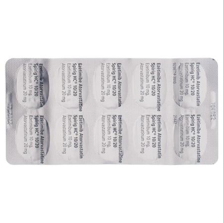 Ezetimibe Atorvastatin Spirig HC Tabl 10 mg/20 mg 30 pcs - PrimeCare Global