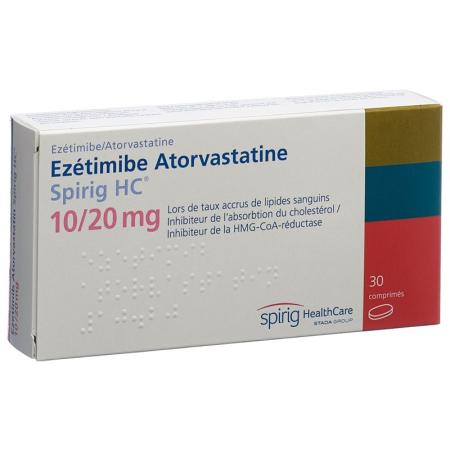 EZETIMIB Atorvast Spirig HC Tabl 10mg/20mg - PrimeCare Global