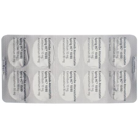 Ezetimibe Atorvastatin Spirig HC Tabl 10 mg/80 mg 90 pcs - PrimeCare Global