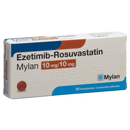 EZETIMIB ROSUVAST Mylan Filmtabl 10mg/10mg - PrimeCare Global