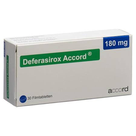 Deferasirox Accord film tablets 180 mg 90 pcs - PrimeCare Global