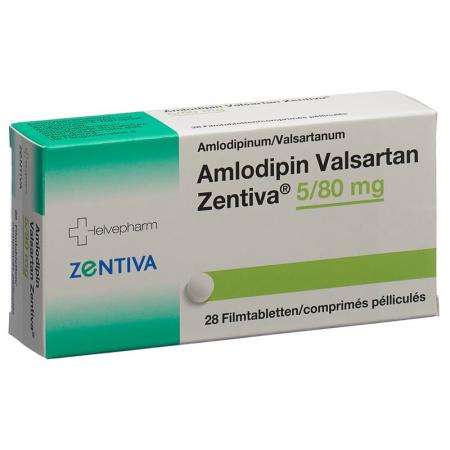 Amlodipine Valsartan Zentiva Filmtabl 5/80mg 98 pcs - PrimeCare Global