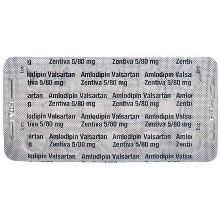 Amlodipine Valsartan Zentiva Filmtabl 5/80mg 98 pcs - PrimeCare Global
