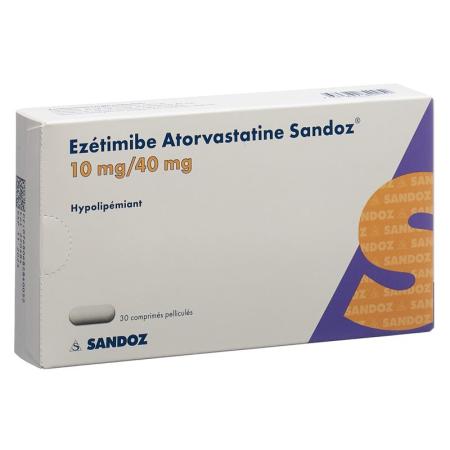 EZETIMIB Atorvast Sandoz Filmtabl 10/40mg - PrimeCare Global