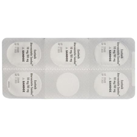 EZETIMIB Atorvast Sandoz Filmtabl 10/80mg - PrimeCare Global