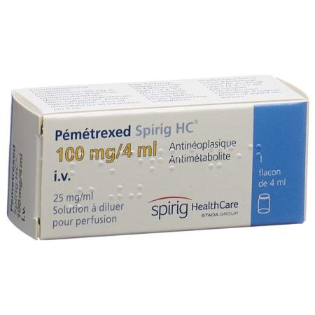 PEMETREXED Spirig HC Inf Konz 100 mg/4ml - PrimeCare Global