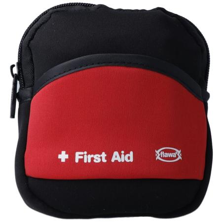 Flawa Freizeit-Apotheke neoprene case black/red - PrimeCare Global