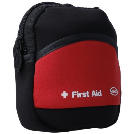 Flawa Freizeit-Apotheke neoprene case black/red - PrimeCare Global