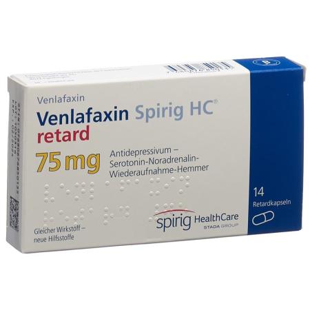 VENLAFAXIN Spirig HC Ret Kaps 75 mg - PrimeCare Global
