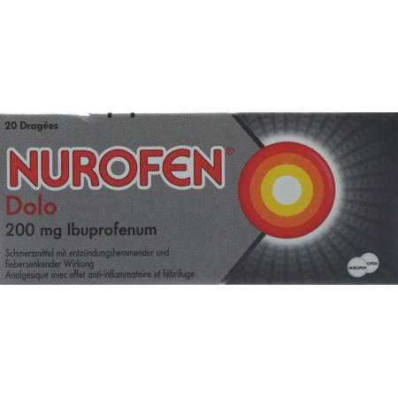 Nurofen Drag 200 mg 20 pcs - PrimeCare Global