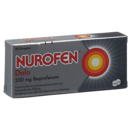 Nurofen Drag 200 mg 20 pcs - PrimeCare Global